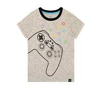 Harry Bear Boys Gaming T-Shirt Grey Age 9 to 10 Years