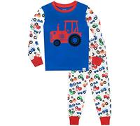 Harry Bear Boys Pyjamas Big Wheel Tractors Snuggle Fit Multicoloured Age 6 to 7 Years