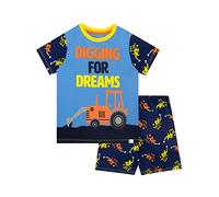 Harry Bear Boys Pyjamas Digger Blue 6-7 Years