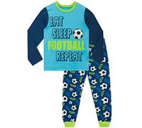Harry Bear Boys Pyjamas Football Blue 7-8 Years