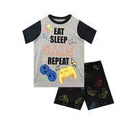 Harry Bear Boys Pyjamas Gaming Black 8-9 Years