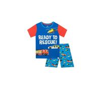 Harry Bear Boy's Ready To Rescue Vehicle Pyjamas in Blue | Size: 7-8 Years Harry Bear Blue 7-8 Years