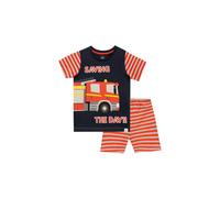 Harry Bear Boy's Saving The Day Fire Engine Pyjamas in Red | Size: 4-5 Years Harry Bear Red 4-5 Years