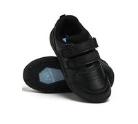 Harry Bear Boys School Shoes | Dinosaur Boys Trainers | Dino Kids Trainers | Dinosaur Merchandise | Black 13
