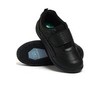Harry Bear Boys School Shoes Football Black 8