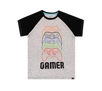 Harry Bear Boys Shirt Gamer Grey 7-8 Years