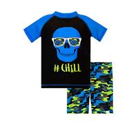 Harry Bear Boys Skull Swim Set Black Age 4 to 5 Years