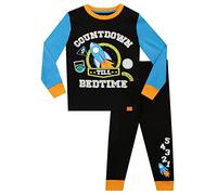 Harry Bear Boys Snug Fit Pyjamas Countdown Till Bedtime Black 2-3 Years