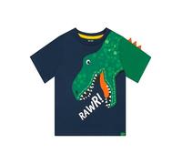 Harry Bear Boys Tshirt | Dinosaur Shirt | Short Sleeve Summer Top | Dino Boys T-Shirts | Kids Clothes | Blue 4-5 Years