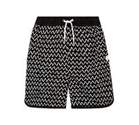 Harry Bear Boys Zigzag Pattern Swim Shorts Black Age 7 to 8 Years