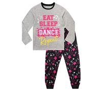 Harry Bear Dance Pyjamas | Long Sleeve Girls Pyjamas | Girls’ Pyjama Sets | Grey 9-10 Years