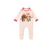 Harry Bear Girl's Baby Sloth Nap Time Sleepsuit in Cream | Size: 3-6 m Harry Bear Cream 3-6 m