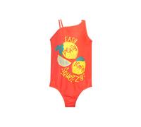 Harry Bear Girl's Easy Peasy Lemon Squeezy Swimsuit in Pink | Size: 8-9 Years Harry Bear Pink 8-9 Years