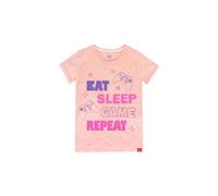Harry Bear Girl's Eat Sleep Repeat Gaming T-Shirt in Pink | Size: 6-7 Years Harry Bear Pink 6-7 Years