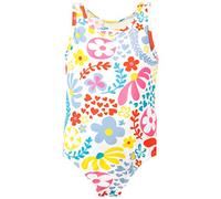Harry Bear Girls Flower Power Swimsuit Multicoloured