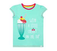 Harry Bear Girls Ice Cream Sundae T-Shirt Green Age 6 to 7 Years