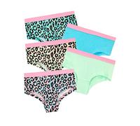 Harry Bear Girls Knickers Pack of 5 Leopard Multicolour 8-9 Years