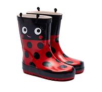 Harry Bear Girls Ladybug Wellies Red Size 13