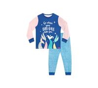 Harry Bear Girl's Mermaid Pyjamas in Blue | Size: 8-9 Years Harry Bear Blue 8-9 Years