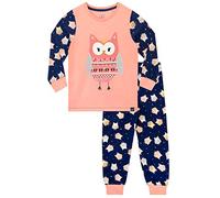 Harry Bear Girls Owl Pyjamas Multicoloured Age 5 to 6 Years
