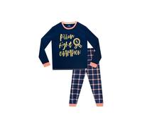 Harry Bear Girl's Pillow Fight Champion Pyjamas in Blue | Size: 9-10 Years Harry Bear Blue 9-10 Years