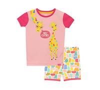 Harry Bear Girls Pyjamas Giraffe Snuggle Fit Pink 5-6 Years