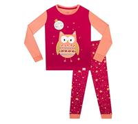 Harry Bear Girls Pyjamas Owl Pink 6-7 Years