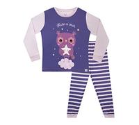 Harry Bear Girls Pyjamas Owl Purple 8-9 Years