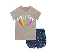 Harry Bear Girls Pyjamas Rainbow Positive Slogan Multicoloured 9-10 Years