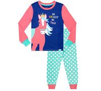 Harry Bear Girls Pyjamas Snuggle Fit Rainbow Horse
