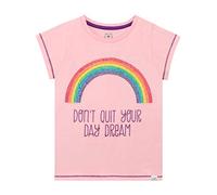 Harry Bear Girls Rainbow T-Shirt Pink Age 3 to 4 Years