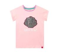 Harry Bear Girls Shell Yeah T-Shirt Reversible Sequins Pink Age 7 to 8 Years