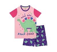 Harry Bear Girls Short Pyjamas Dinosaur Multicoloured 5-6 Years