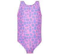 Harry Bear Girls Swimsuit | Animal Print Swimming Costume for Girls | Girls Swimwear | Pink 5-6 Years
