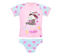 Harry Bear Girls Swimsuit Sloth Pink 8-9 Years
