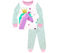 Harry Bear Girls Unicorn Pyjamas Snuggle Fit Multicoloured 11-12 Years