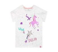 Harry Bear Girls Unicorn T-Shirt Grey Age 2 to 3 Years