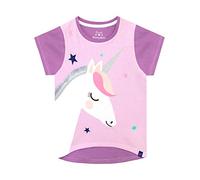 Harry Bear Girls Unicorn T-Shirt Purple Age 6 to 7 Years