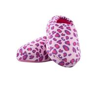 Harry Bear Leopard Print Slippers | Girls Slippers | Cute Animal Slippers For Girls | Girls’ Slippers | Pink 13