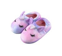 Harry Bear Unicorn Tie Dye Slippers | Unicorn Slippers For Girls | Pink 12
