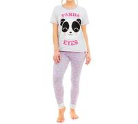 Harry Bear Womens Pyjamas Panda Multicolour X-Small