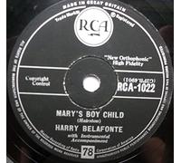 Harry Belafonte - Belafonte, Harry Marys Boy Child 7" RCA RCA1022 EX 1957 round centre