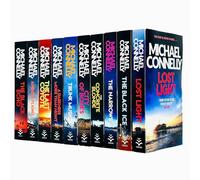 Harry Bosch Series 10 Books Set By Michael Connelly The Late Show, Angels Flight, The Concrete Blond..