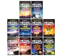 Harry Bosch Series (Book 11-20) by Michael Connelly 10 Books Collection Set (The Closers, Echo Park, The Overlook, Nine Dragons, The Drop, The Black Box, The Burning Room, The Crossing & Two More...)