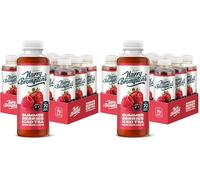Harry Brompton's Iced Tea - Summer Berries 12x500ml Bottles - Made with brewed Kenyan tea infused with real fruit (Pack of 2)