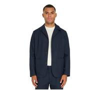 Harry Brown London Arthur Flannel Jacket - Navy - M - Navy