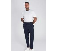 Harry Brown London Rimini Cotton Trouser in Navy - XL - Navy