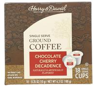 Harry & David Single Serve Coffee, Chocolate Cherry Decadence, 18 count box