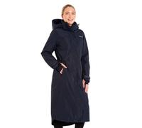 Harry Hall All-Weather Full-Length Long Equestrian Jacket - Waterproof, Breathable, Thermal Filling, Adjustable Waist, Reflective Details, Detachable Hood - Ideal for Horse Riding - Dark Navy - XS