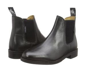 HARRY HALL BUXTON LEATHER PULL ON JODHPUR SHORT PADDOCK HORSE RIDING BOOTS